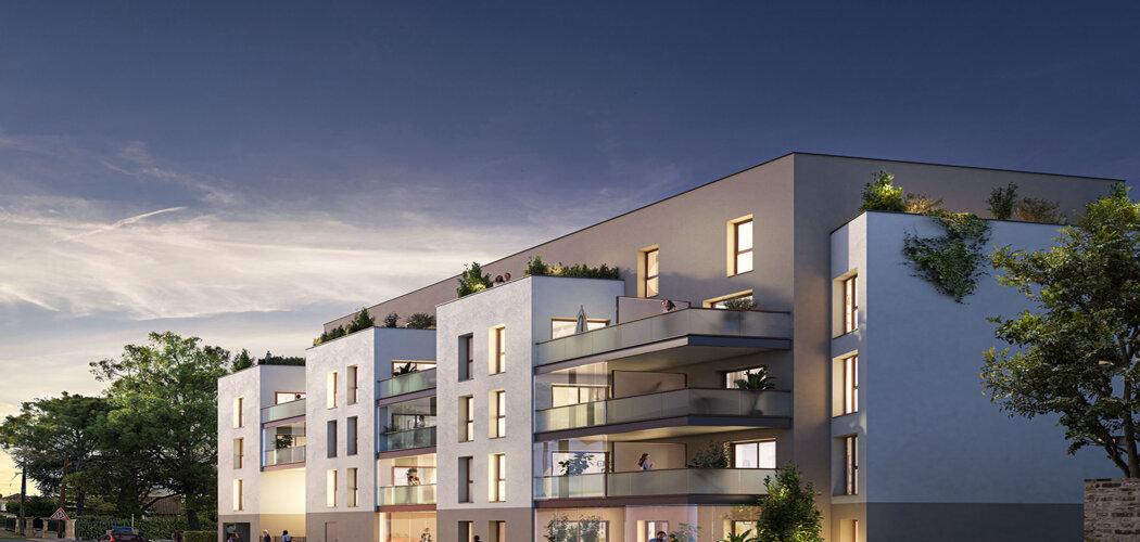 Programme immobilier neuf Inspiration - Rillieux-la-Pape : appartements neufs du studio au T5 aux portes de Caluire et de Lyon (69140) - Référence : 15941
