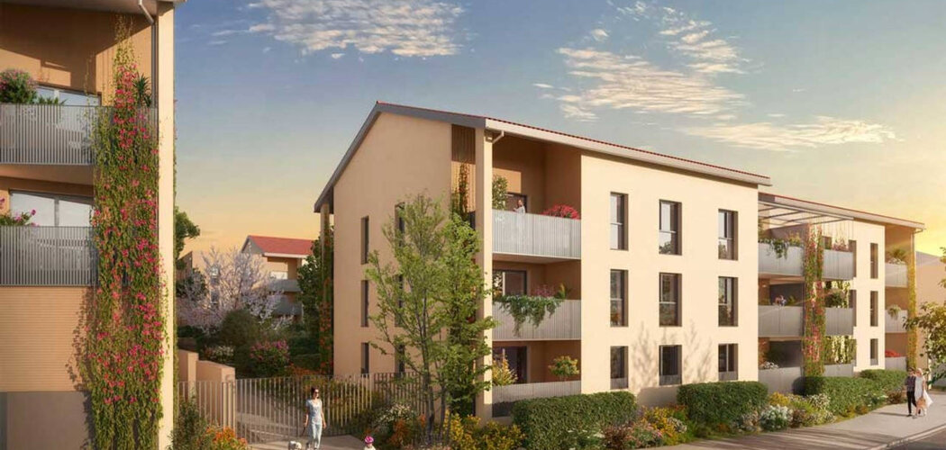 Programme immobilier neuf FLORILLA TR1 - Rillieux-la-Pape : Appartements T2–T4 avec terrasses, jardins privatifs et proximité cœur de bourg (69140) - Référence : 18145