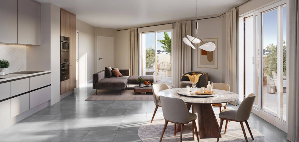 Programme immobilier neuf Nouvel'R - Rillieux-la-Pape aux portes de Lyon (69140) - Référence : 16072