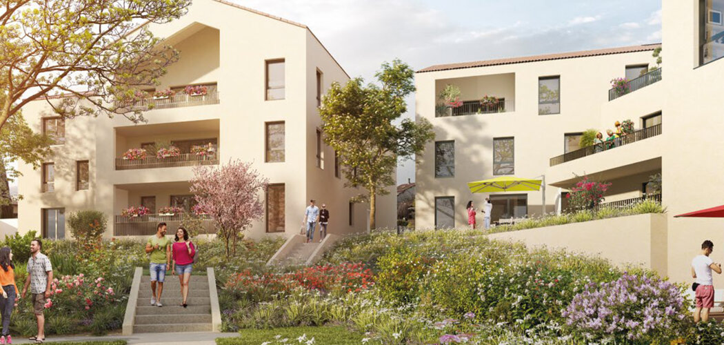 Programme immobilier neuf IDYLLE - Rillieux-la-Pape aux portes en train de La Part-Dieu (69140) - Référence : 17091