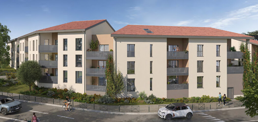 Programme immobilier neuf FLORILLA 2 - Rillieux-la-Pape centre à proximité de la gare de Sathonay-Rillieux (69140) - Référence : 16075