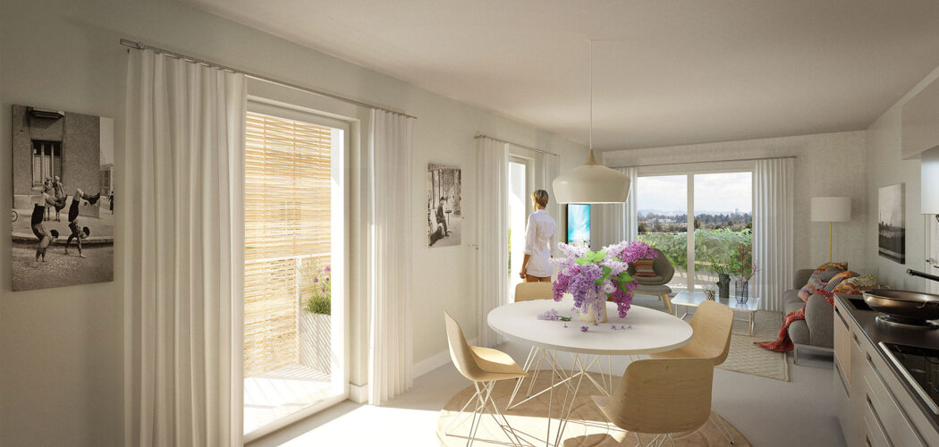 Programme immobilier neuf Le Clos Langlet - Ris-Orangis : appartements neufs à 800 m du RER D et TZen 4 (91130) - Référence : 15393