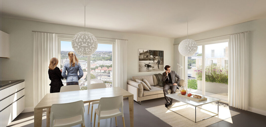 Programme immobilier neuf Le Clos Langlet - Ris-Orangis : appartements neufs à 800 m du RER D et TZen 4 (91130) - Référence : 15393