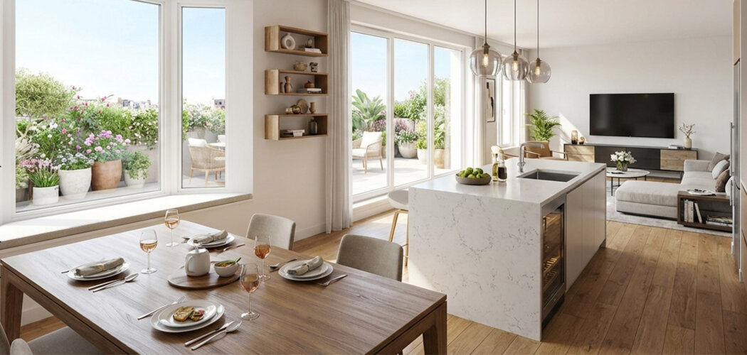 Programme immobilier neuf Le Clos de l'Aunette (91) - Ris-Orangis proche Seine et RER D (91130) - Référence : 17039