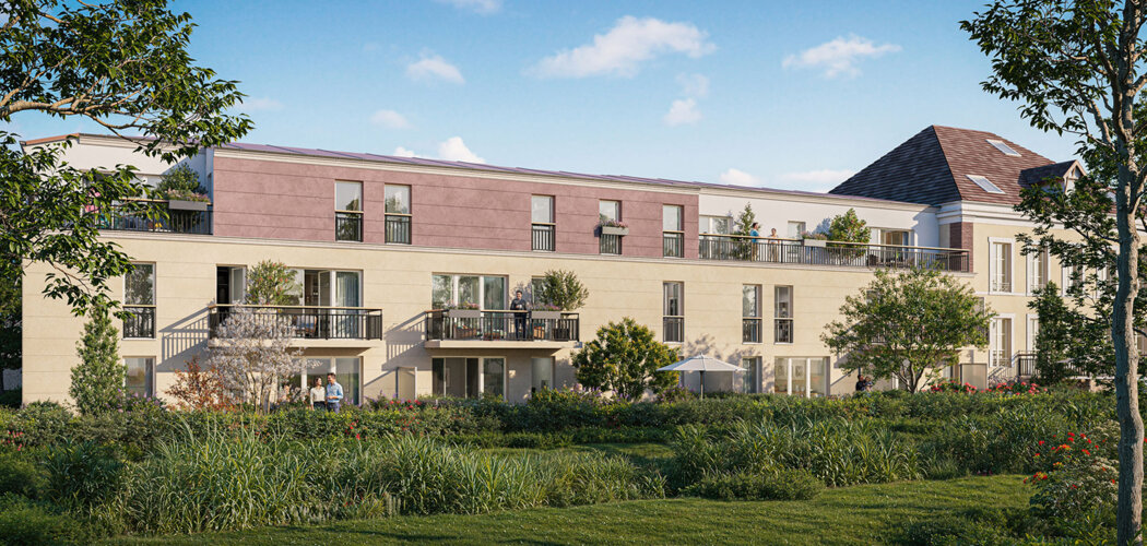 Programme immobilier neuf Le Clos de l'Aunette (91) - Ris-Orangis proche Seine et RER D (91130) - Référence : 17039