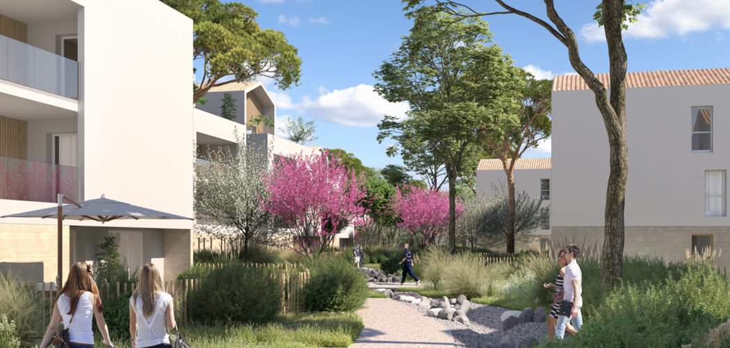 Programme immobilier neuf DOMAINE HESTIA TRANCHE 2 - Rodilhan aux portes de Nîmes (30230) - Référence : 14785