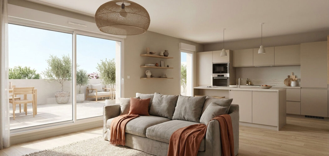 Programme immobilier neuf DOMAINE HESTIA TRANCHE 2 - Rodilhan aux portes de Nîmes (30230) - Référence : 14785