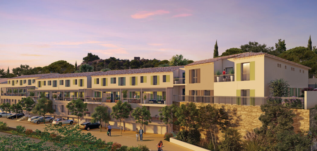 Programme immobilier neuf Les Reflets de Fontvieille - Rognes résidence intimiste en plein cœur du village (13840) - Référence : 13223