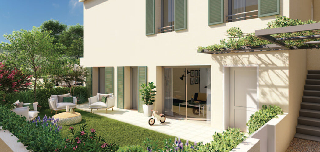 Programme immobilier neuf Les Reflets de Fontvieille - Rognes résidence intimiste en plein cœur du village (13840) - Référence : 13223