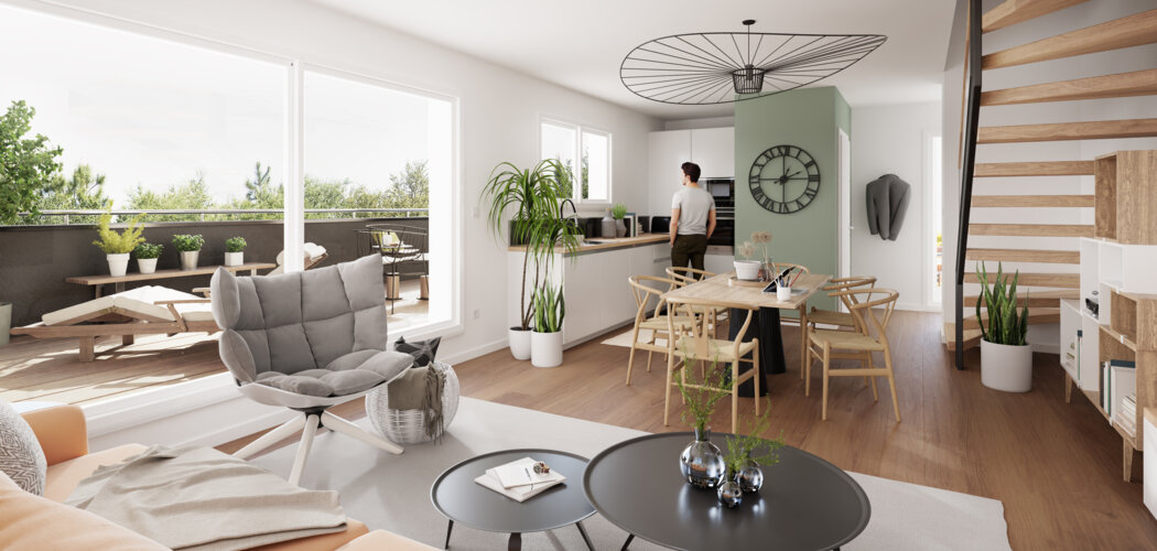 Programme immobilier neuf Les Duos SKYLAND - Rohr proche de Saverne (67270) - Référence : 8623