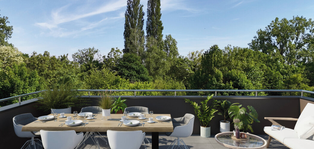 Programme immobilier neuf LES DUOS DES AUBEPINES - Rohrwiller esprit village à proximité piétonne des commodités (67410) - Référence : 12662
