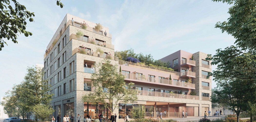 Programme immobilier neuf ROOJ - COTEAU - Romainville à deux pas des transports : métro et futur Tzen3 (93230) - Référence : 17166