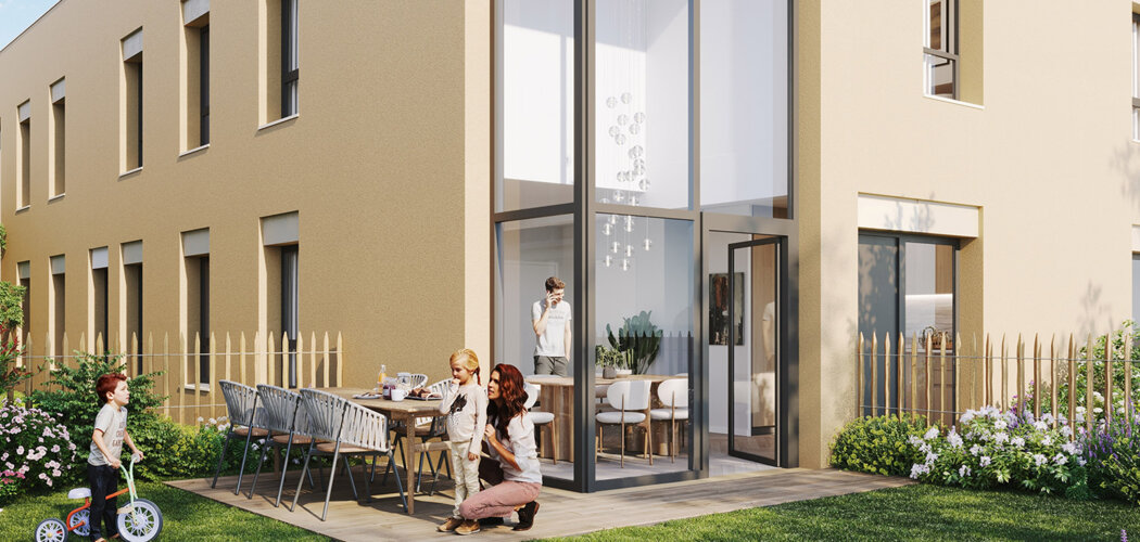 Programme immobilier neuf O² - Romainville appartements avec extérieur près du parc des Forts (93230) - Référence : 17579