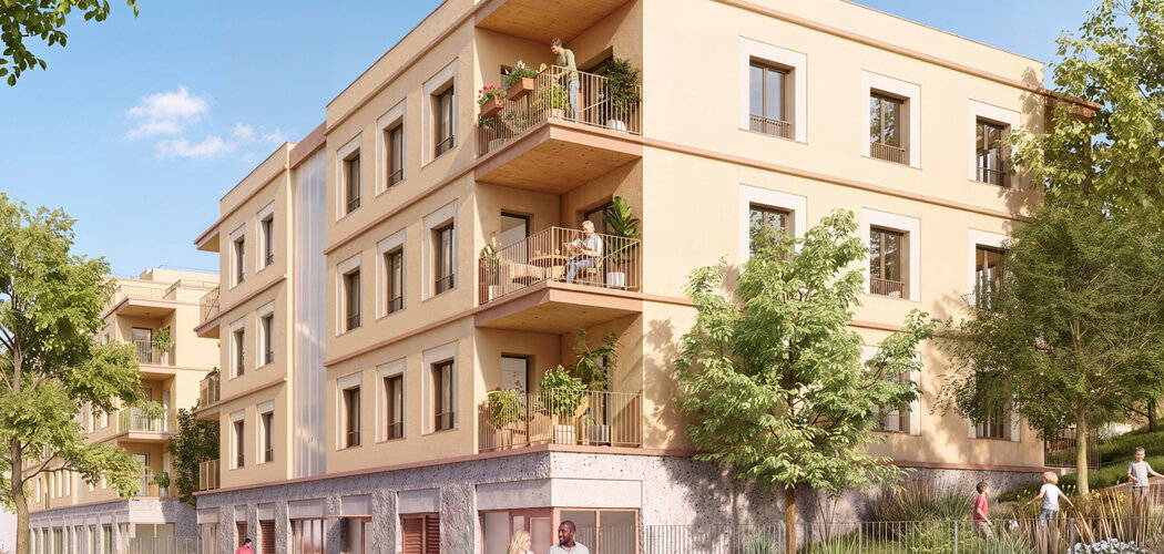 Programme immobilier neuf O² - Romainville appartements avec extérieur près du parc des Forts (93230) - Référence : 17579