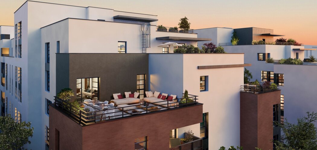 Programme immobilier neuf L'AVANT-SCENE - Romainville : Appartements studio–T5 avec terrasses, parking et luminosité naturelle à 10 min du métro 5 direction Paris (93230) - Référence : 12994