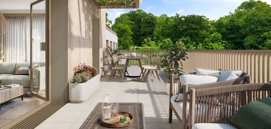 Programme immobilier neuf 64 RUE DU TROU VASSOU - Romainville résidence contemporaine dans la ZAC de l’Horloge (93230) - Référence : 17821