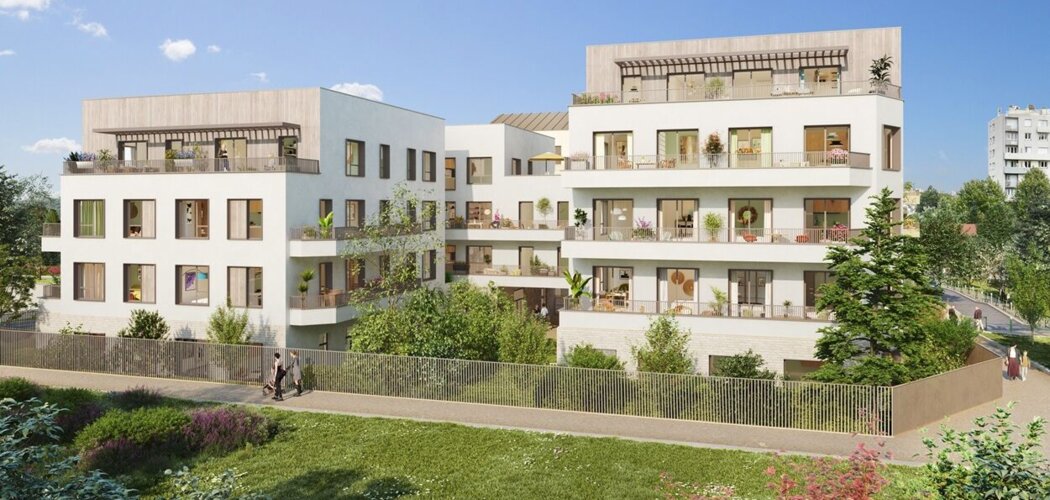 Programme immobilier neuf 64 RUE DU TROU VASSOU - Romainville résidence contemporaine dans la ZAC de l’Horloge (93230) - Référence : 17821