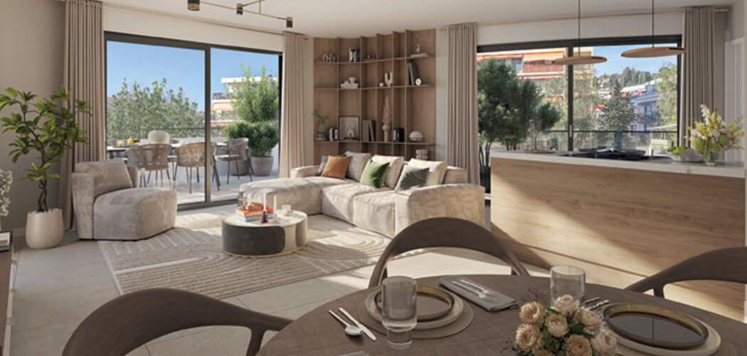 Programme immobilier neuf Lemon Roc - Roquebrune-Cap-Martin résidence intimiste en plein centre-ville (06190) - Référence : 17152
