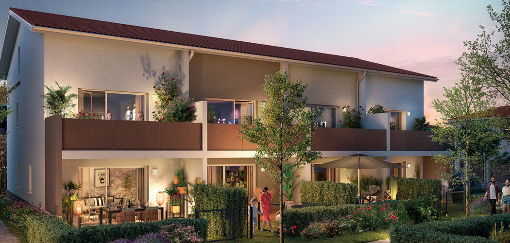 Programme immobilier neuf RESIDENCE DU LAGO - Roques, logements du 1 au 3 pièces près de Toulouse (31120) - Référence : 17659