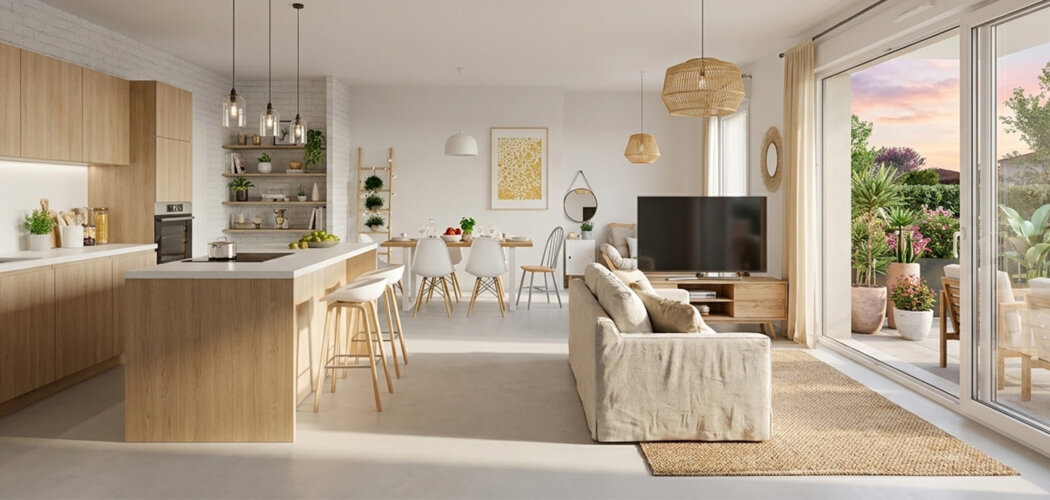 Programme immobilier neuf RESIDENCE DU LAGO - Roques, logements du 1 au 3 pièces près de Toulouse (31120) - Référence : 17659