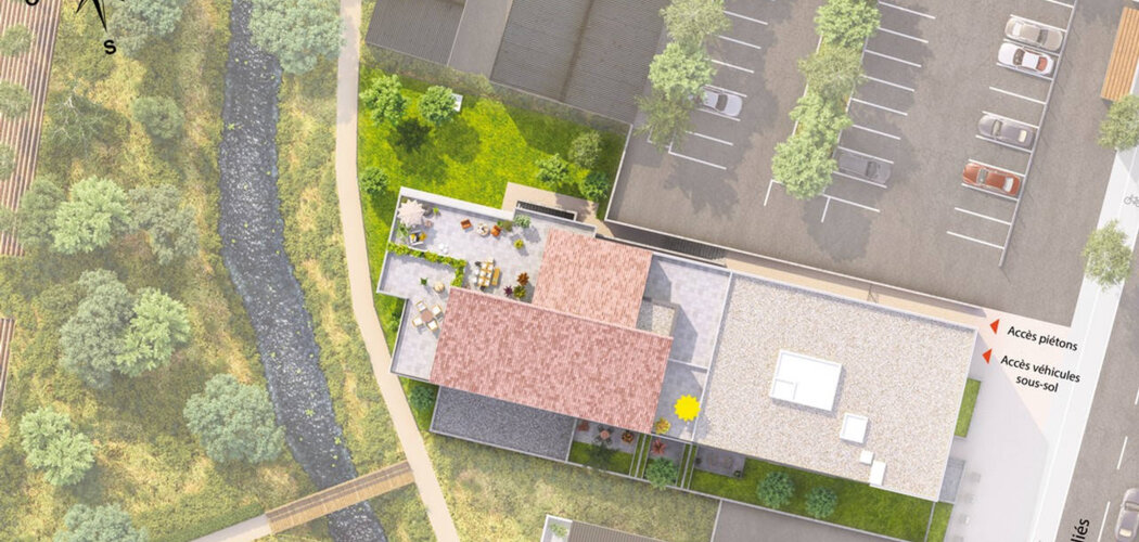 Programme immobilier neuf COTE RIVES - Roquevaire : appartements T2-T3 neufs avec vues sur le massif du Garlaban (13360) - Référence : 2626