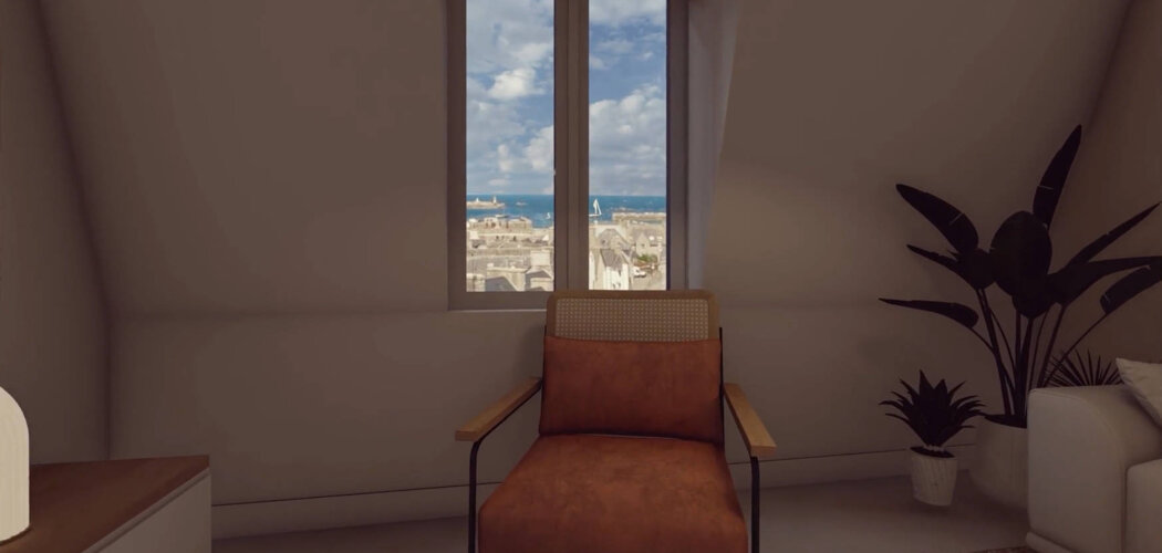 Programme immobilier neuf LE RESIDENCE LE REGINA - Roscoff : appartements rénovés T2–T4 à 350 m du port et de l’hypercentre (29680) - Référence : 11018