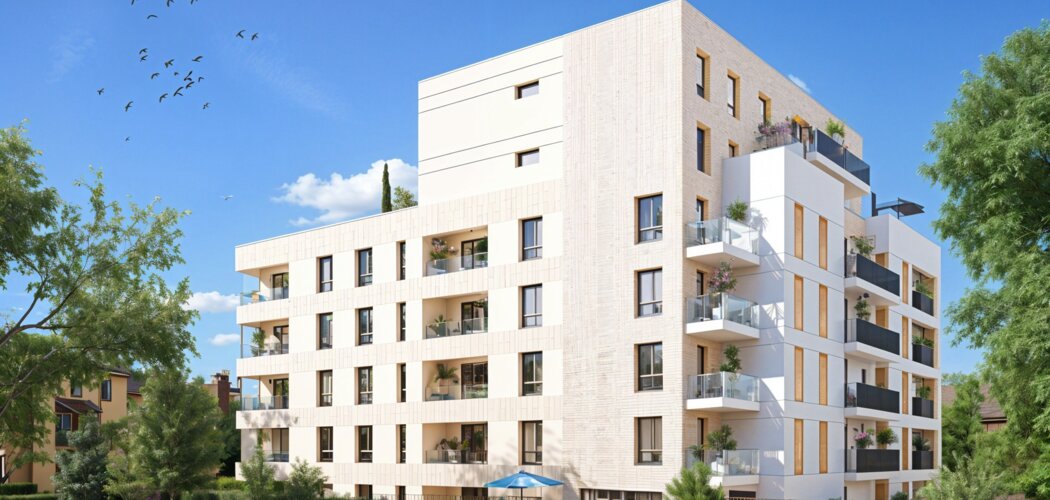 Programme immobilier neuf VILLA LECLERC - Rosny-sous-Bois à quelques minutes à pied du RER E (93110) - Référence : 16568