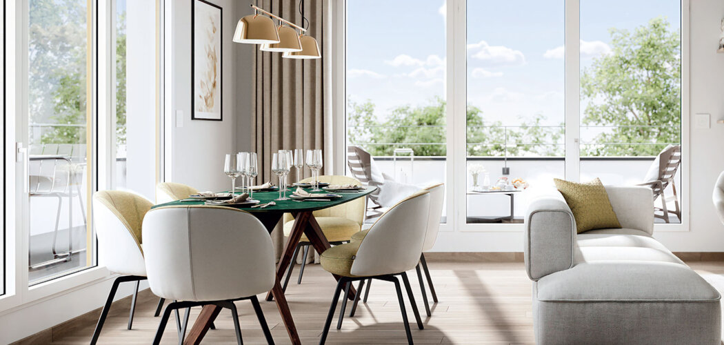 Programme immobilier neuf CôtéPasteur-CageA1 - Rouen appartements lumineux près des Docks 76 (76000) - Référence : 17741