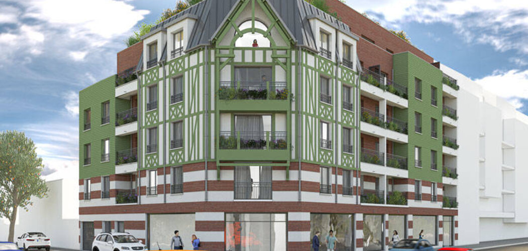 Programme immobilier neuf BEAU MANOIR - Rouen : appartements neufs à 9 min du centre-ville, confort et style néo-normand (76000) - Référence : 11481