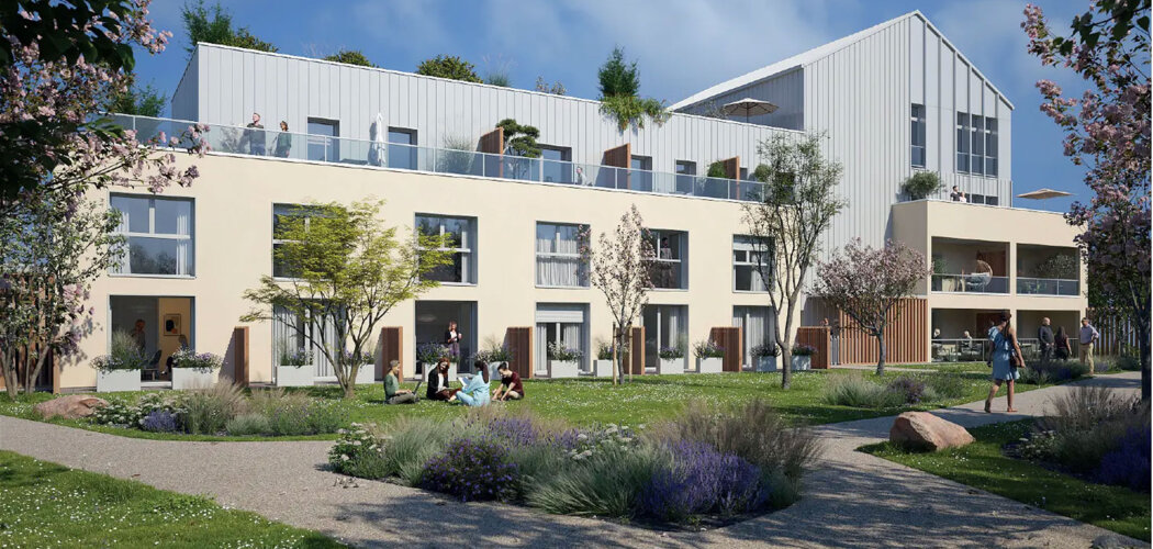 Programme immobilier neuf MOKA SOCIAL CLUB - Rouen : appartements neufs du 1 au 3 pièces à 8 min de la Faculté de Droit (76000) - Référence : 11662