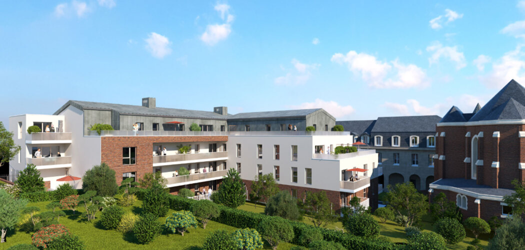 Programme immobilier neuf LE PARC DES MATHURINS - Rouen : appartements neufs du 2 au 4 pièces éligibles PTZ en centre historique (76000) - Référence : 15217