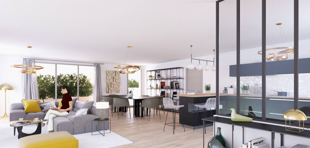 Programme immobilier neuf LE PARC DES MATHURINS (Réhabilitation) - Rouen : appartements rénovés T2–T5 à 10 min du métro et du tramway T4 (76000) - Référence : 15838