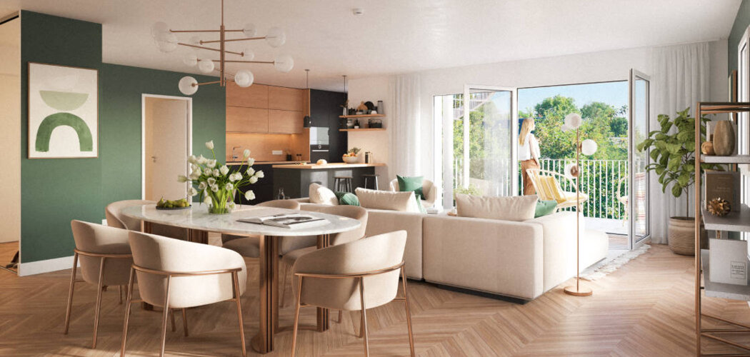 Programme immobilier neuf L'Échappée - Rouen au coeur du quartier Jouvenet (76420) - Référence : 16241
