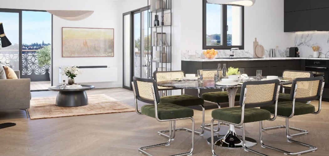 Programme immobilier neuf Le Woodtop - Rouen centre-ville à deux pas de la gare Rive Droite (76000) - Référence : 11484