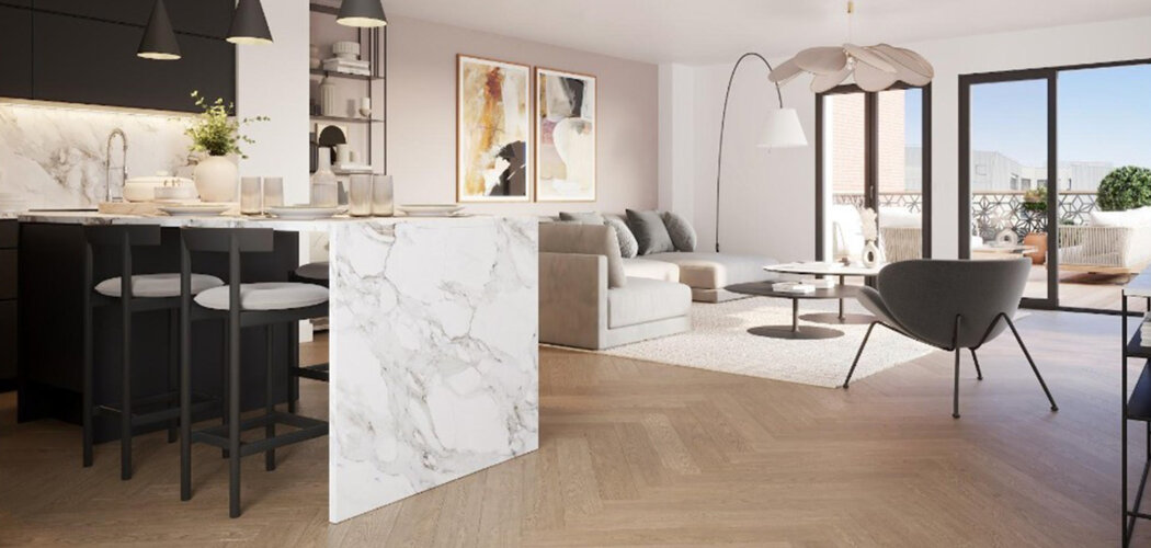 Programme immobilier neuf Le Woodtop - Rouen centre-ville à deux pas de la gare Rive Droite (76000) - Référence : 11484
