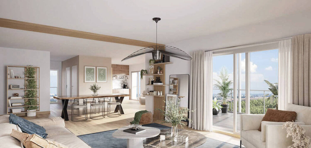 Programme immobilier neuf LES PATIOS DE GAIA - Rouen en bord de Seine proche de la Presqu’île (76000) - Référence : 11608
