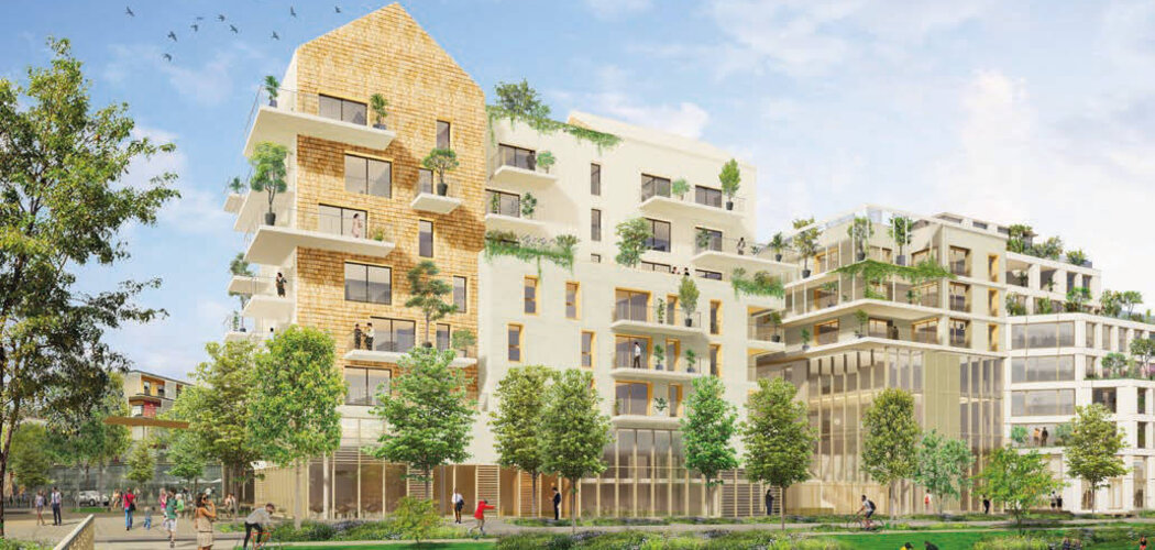 Programme immobilier neuf LES PATIOS DE GAIA - Rouen en bord de Seine proche de la Presqu’île (76000) - Référence : 11608