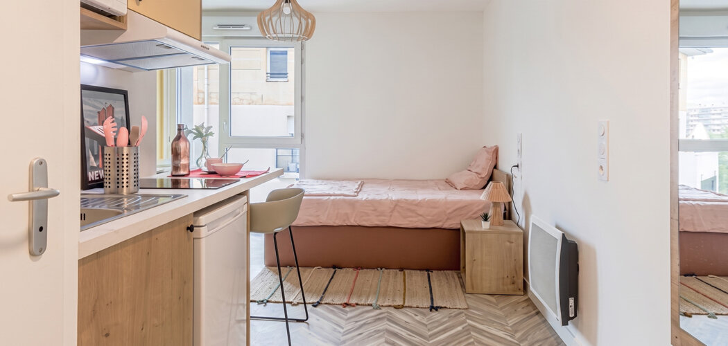 Programme immobilier neuf Stud'Garden - Blossom Park - Rouen, investir en résidence étudiante dans l’écoquartier Blossom Park (76000) - Référence : 17678