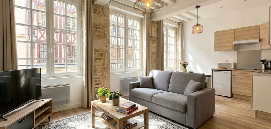Programme immobilier neuf RUE SAINT-AMAND - Rouen investissement locatif avec studio à rénover (76000) - Référence : 17577