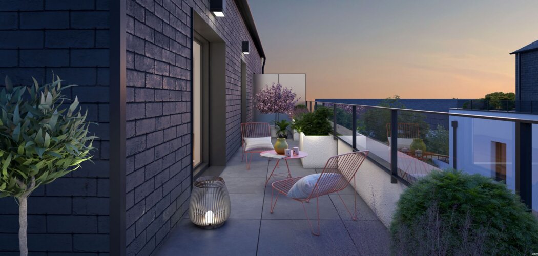 Programme immobilier neuf Midori - Rouen : maisons et appartements neufs du 2 au 4 pièces proche du métro (76000) - Référence : 15218