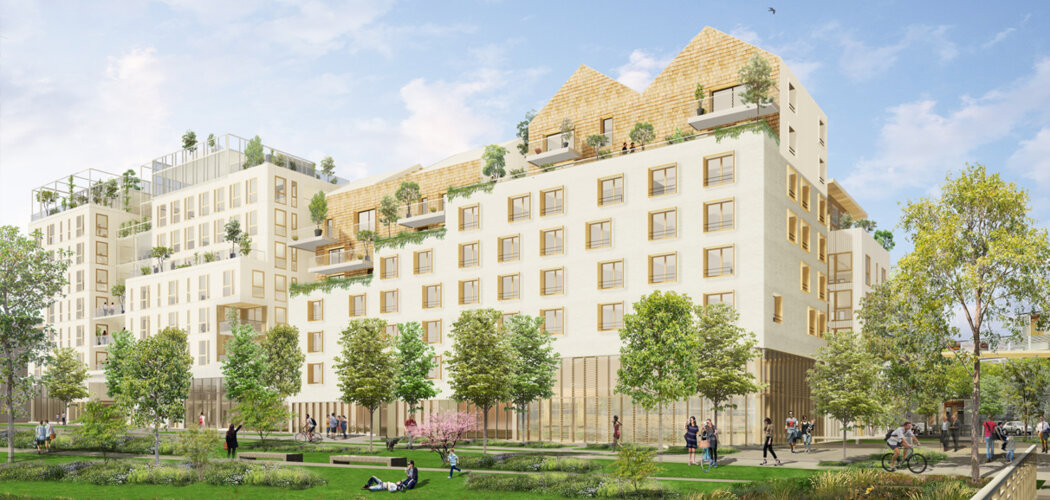 Programme immobilier neuf Gaïa - Rouen quartier Flaubert : appartements neufs face à la Seine, proximité commerces (76000) - Référence : 15655