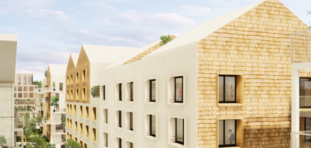 Programme immobilier neuf Gaïa - Rouen quartier Flaubert : appartements neufs face à la Seine, proximité commerces (76000) - Référence : 15655