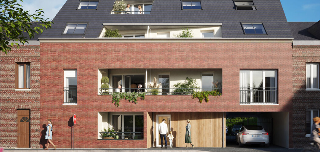 Programme immobilier neuf RESIDENCE IRIS (ancien LA MARE DU PARC) - Rouen résidence intimiste à deux pas du métro (76000) - Référence : 12062