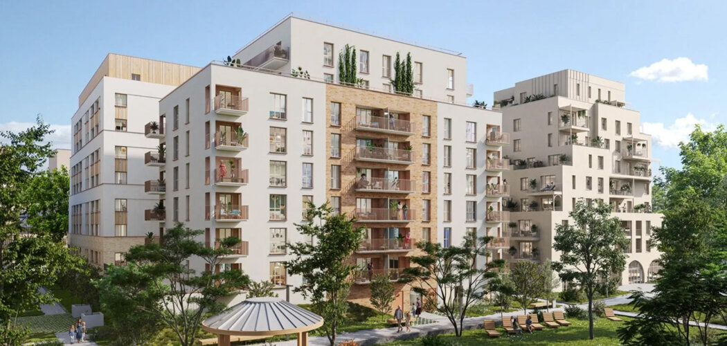 Programme immobilier neuf Flora Nova - Quartier Blossom Park - Rouen résidence verdoyante au cœur de Blossom Park (76000) - Référence : 17703