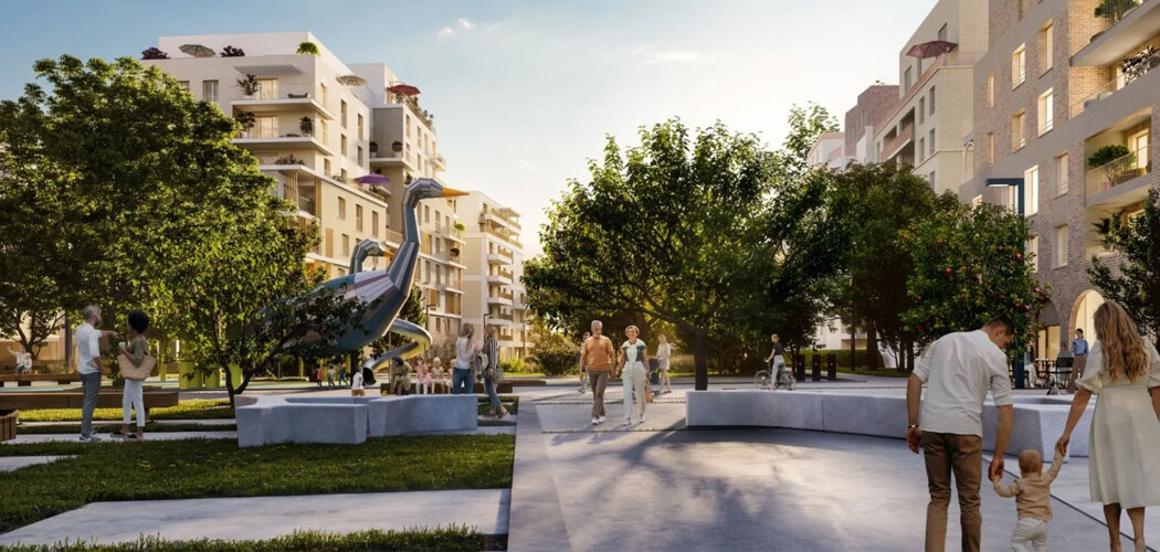 Programme immobilier neuf Flora Nova - Quartier Blossom Park - Rouen résidence verdoyante au cœur de Blossom Park (76000) - Référence : 17703