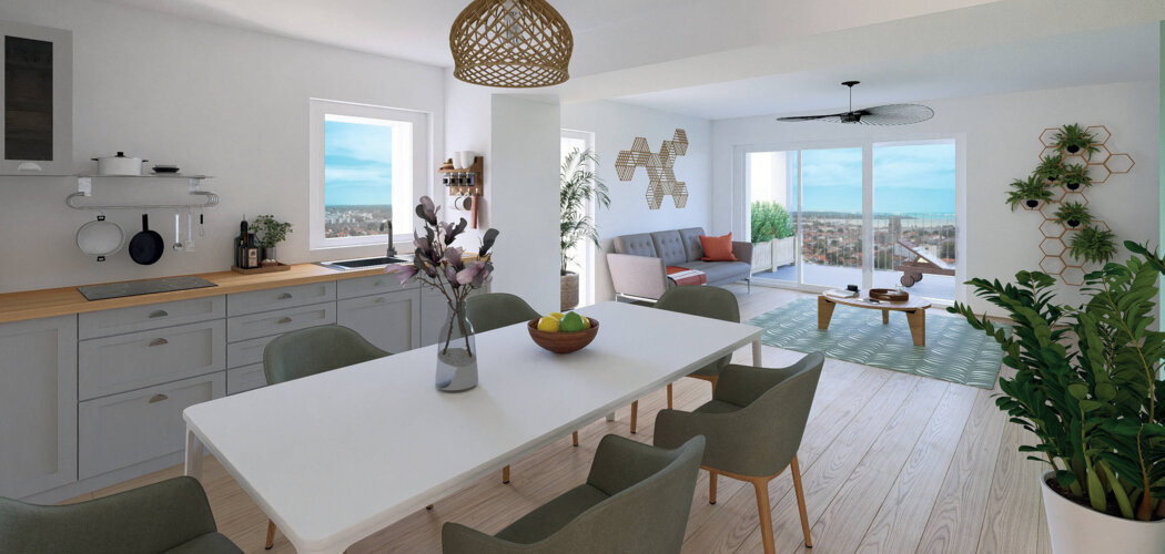 Programme immobilier neuf Horizon - Royan à proximité de la plage de la Grande-Conche (17200) - Référence : 14582