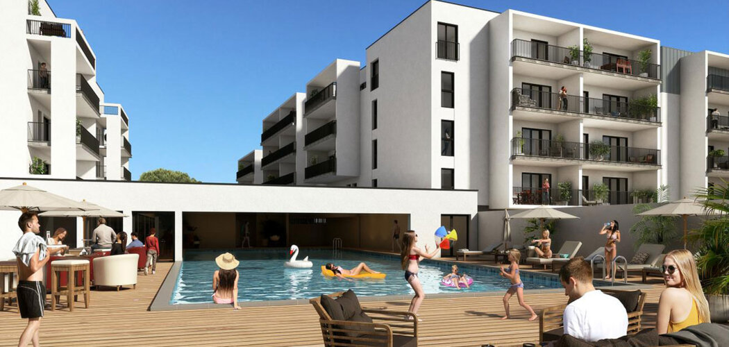 Programme immobilier neuf Orée du Parc - Royan : résidence LMNP du 2 au 3 pièces à proximité de la plage de la Grande Conche (17200) - Référence : 14577
