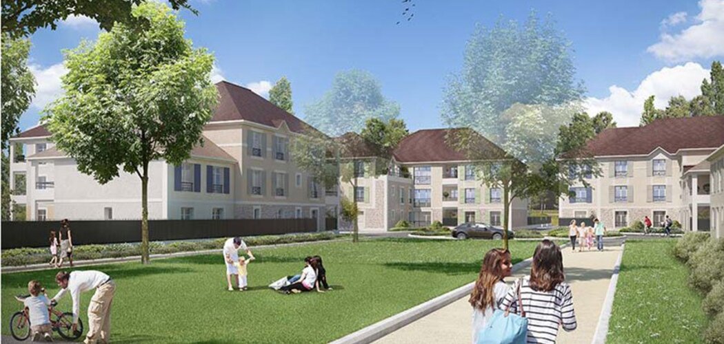 Programme immobilier neuf VILLA RUBELLA - Rubelle : Logements avec balcons, terrasses et label BBC dans le quartier Les Trois Noyers (77950) - Référence : 1842
