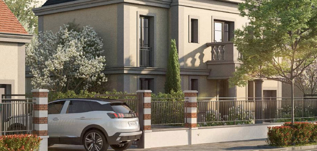 Programme immobilier neuf 8 DUMOURIEZ - Rueil-Malmaison villas d’exception  près de l’Hippodrome (92500) - Référence : 16584