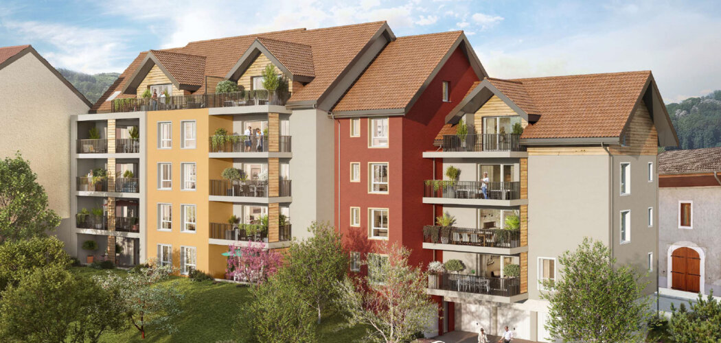Programme immobilier neuf LE CLOS DE CURDY - Rumilly à moins de 30 min d’Annecy (74150) - Référence : 18402
